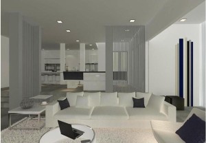 364 Lorong Chuan - Living facing Dining a