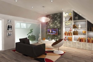 family room